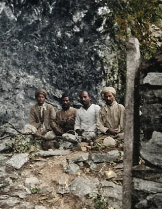 Cave occupied by Babaji in the Drongiri Mountains