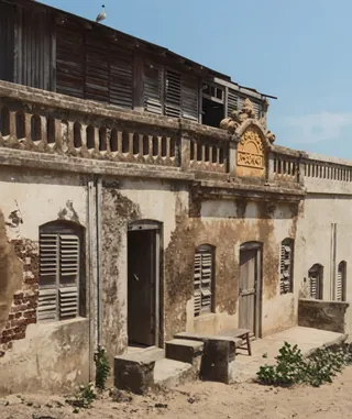 Sri Yukteswar's seaside hermitage at Puri