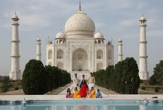The Taj Mahal at Agra