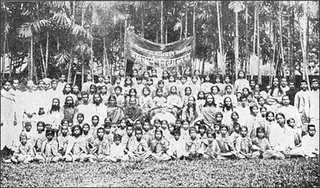 Ranchi students and teachers with the Maharaja of Kasimbazar